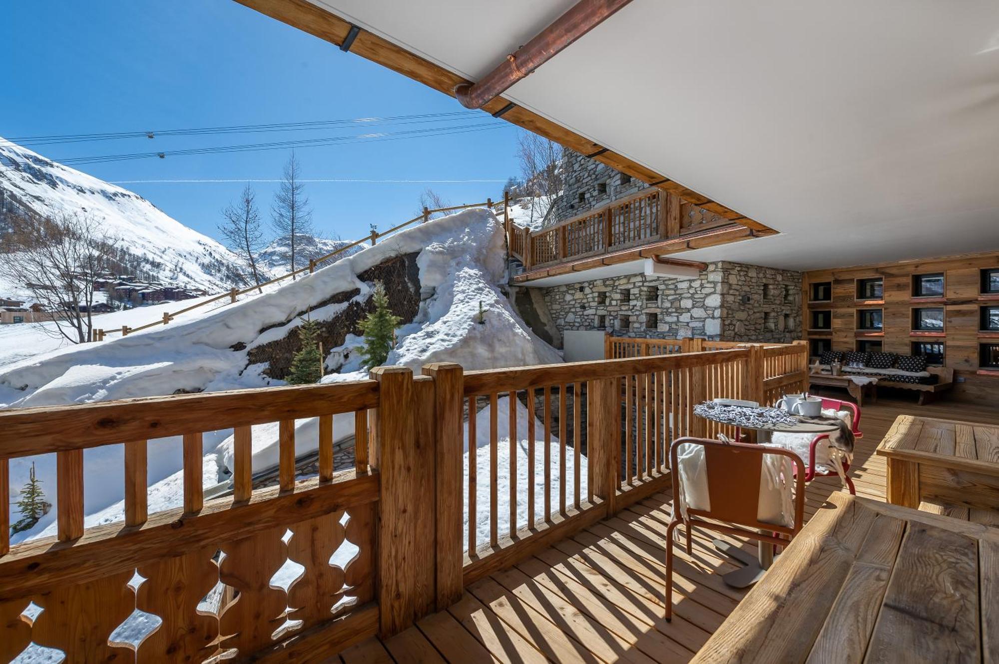 Penthouse Best View - Les Chalets Covarel Val-dʼIsère Exteriér fotografie